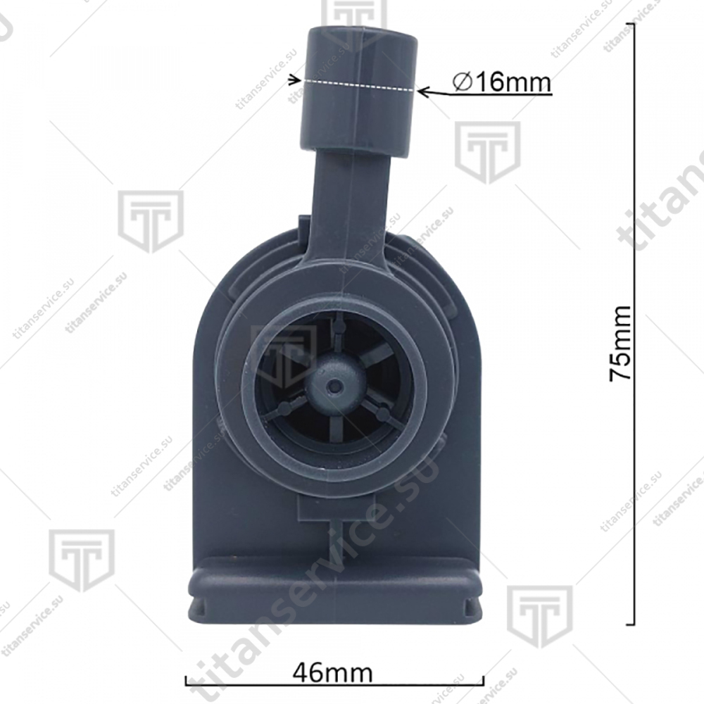 Помпа для льдогенератора IC-35/65 Cooleq - фото №3