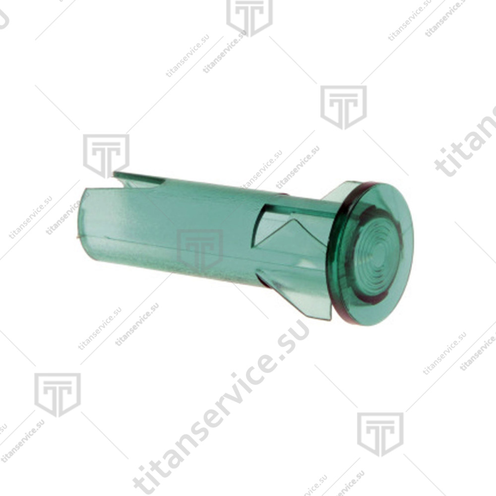 Плафон для лампочки зеленый Dihr 15826/B - фото №1