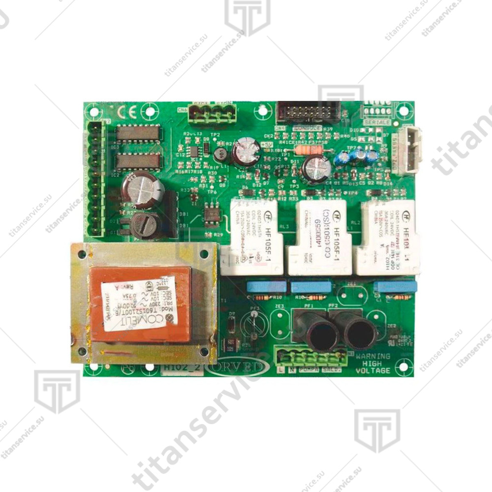 Плата силовая для упаковщика вакуумного Apach Cook Line AVM425F 1601834 - фото №1