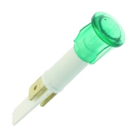 Лампа сигнальная зеленая ø 10 мм 230 В