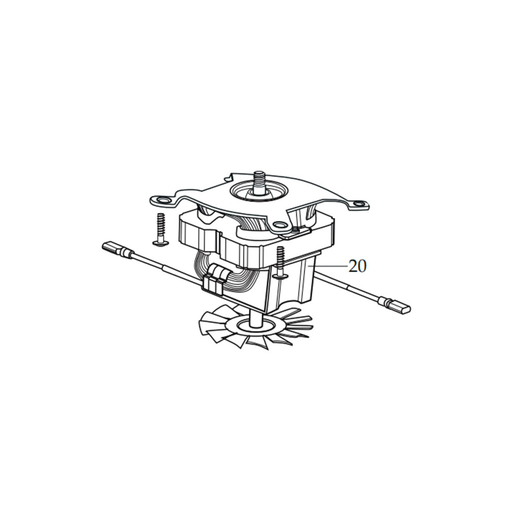 Мотор для блендера Waring BB255E 35381