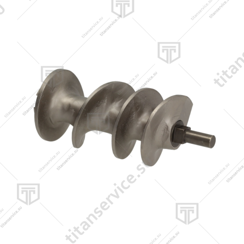 Шнек чугунный в сборе для мясорубки Fama TS 22 F2215+F2217 - фото №2