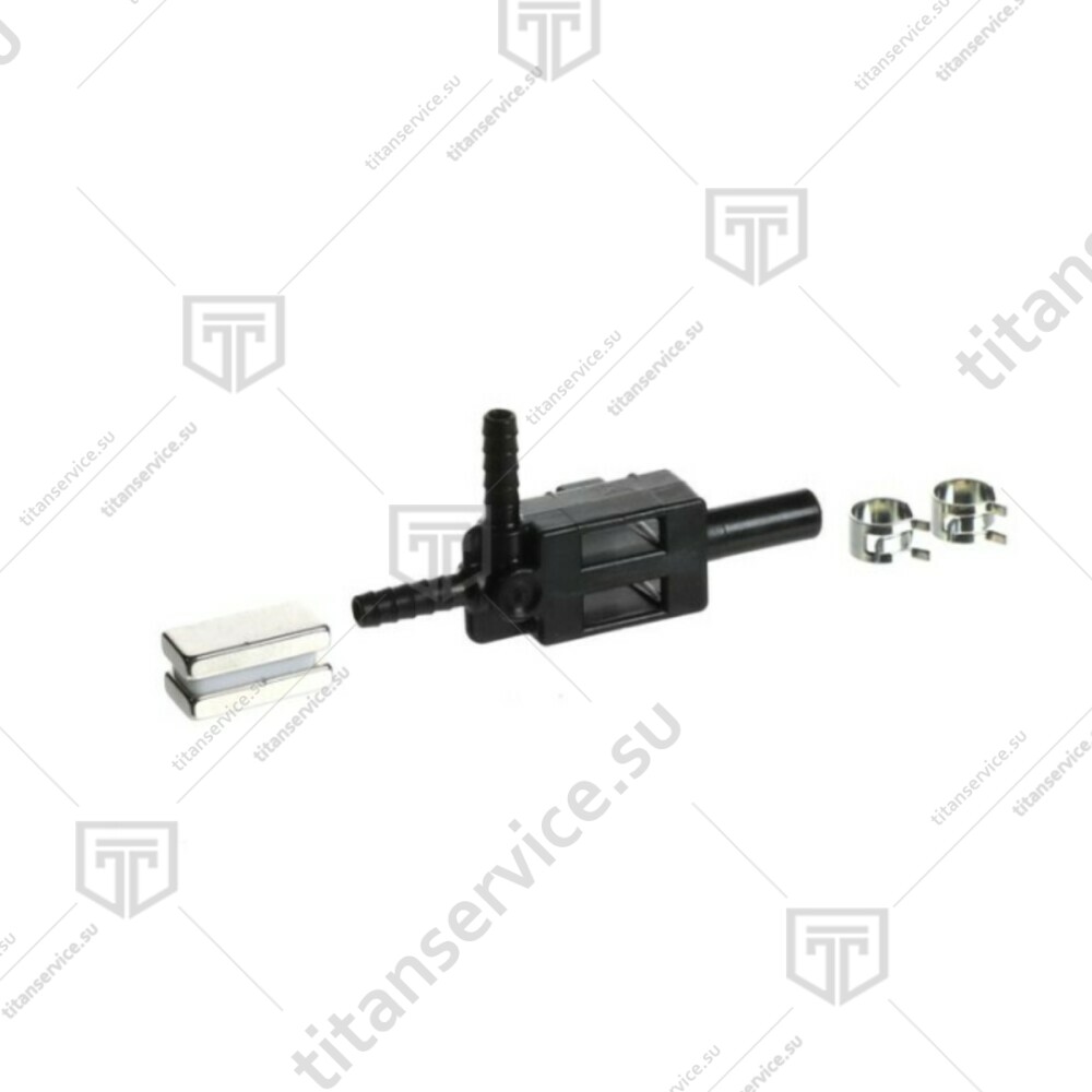 Штуцер Т-образный для шланга с двумя магнитами пароконвектомата UNOX KVL1096A - фото №2