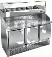 Стол для пиццы HICOLD PZE3-111/GN