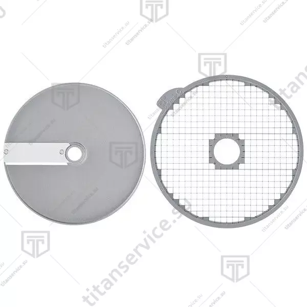 Диск кубики для овощерезки 8х8х8мм Robot Coupe CL50/60 28111 MINERAL+ - фото №2