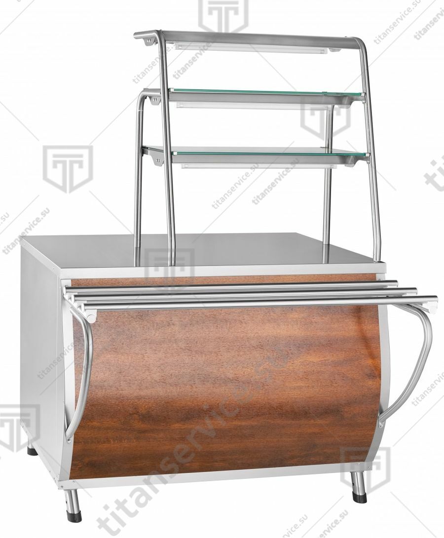 Прилавок горячих напитков Abat ПГН-70Т дуб - фото №2