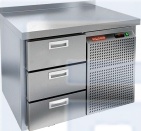Морозильный стол HICOLD GN 3 BR2 BT - фото №1