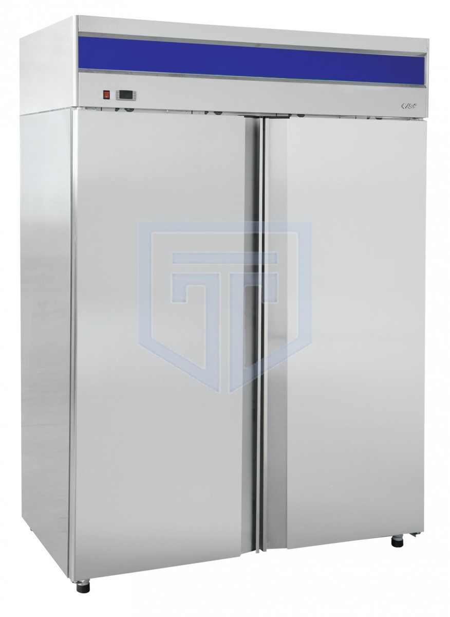 Шкаф холодильный среднетемп. Abat ШХс-1,4-01 нерж. (верхний агрегат) - фото №1