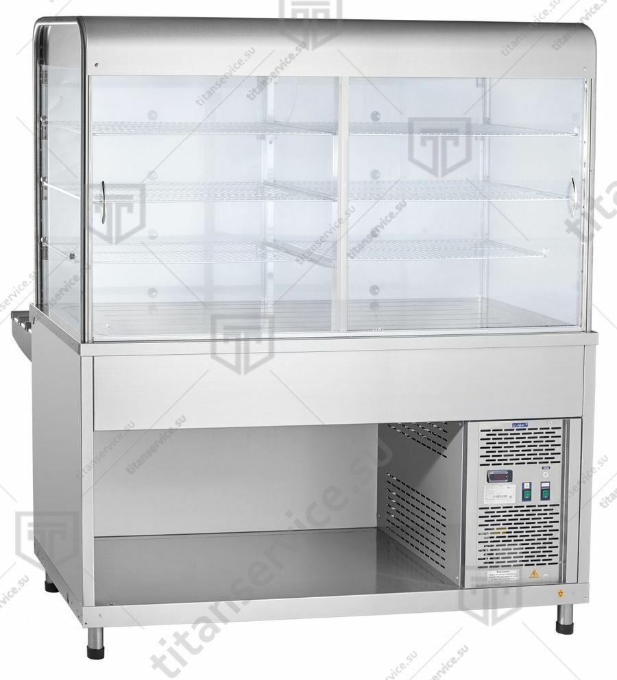 Прилавок-витрина холодильный ПВВ(Н)-70КМ-С-01-НШ - фото №2