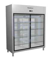 Шкаф-витрина холодильный Carboma R1400К (купе)