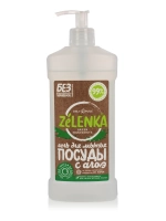 ZELENKA/Гель  для мытья посуды с экстрактом АЛОЭ 0,5л (упаковка 12шт.)
