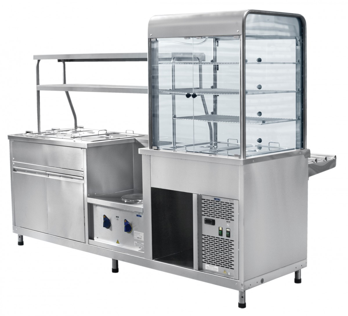 Мини-линия раздачи Abat ПВХМ-70КМУ (левая.)