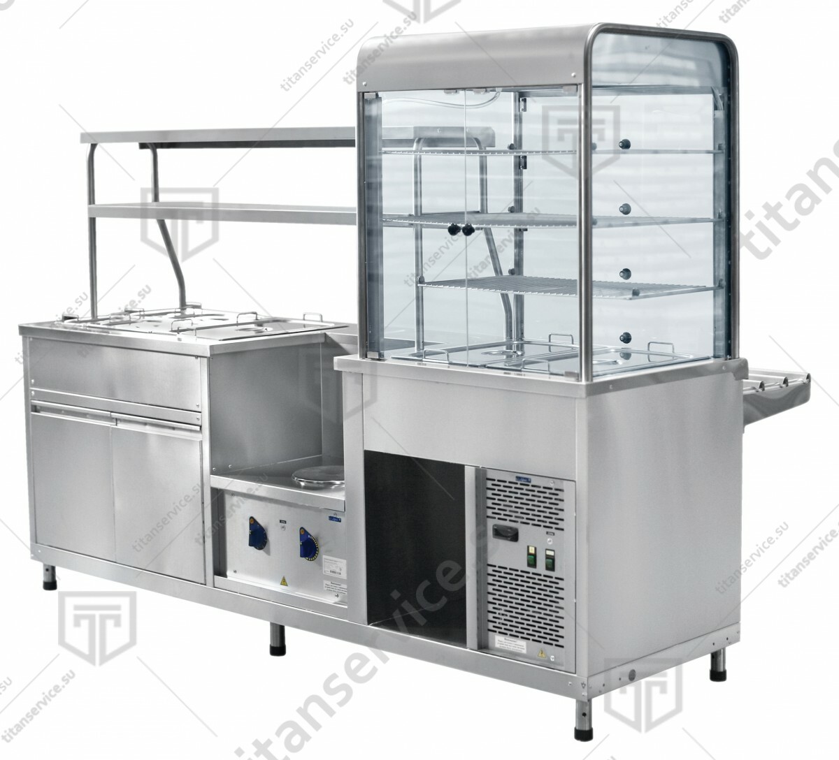 Мини-линия раздачи Abat ПВХМ-70КМУ (левая.) - фото №1