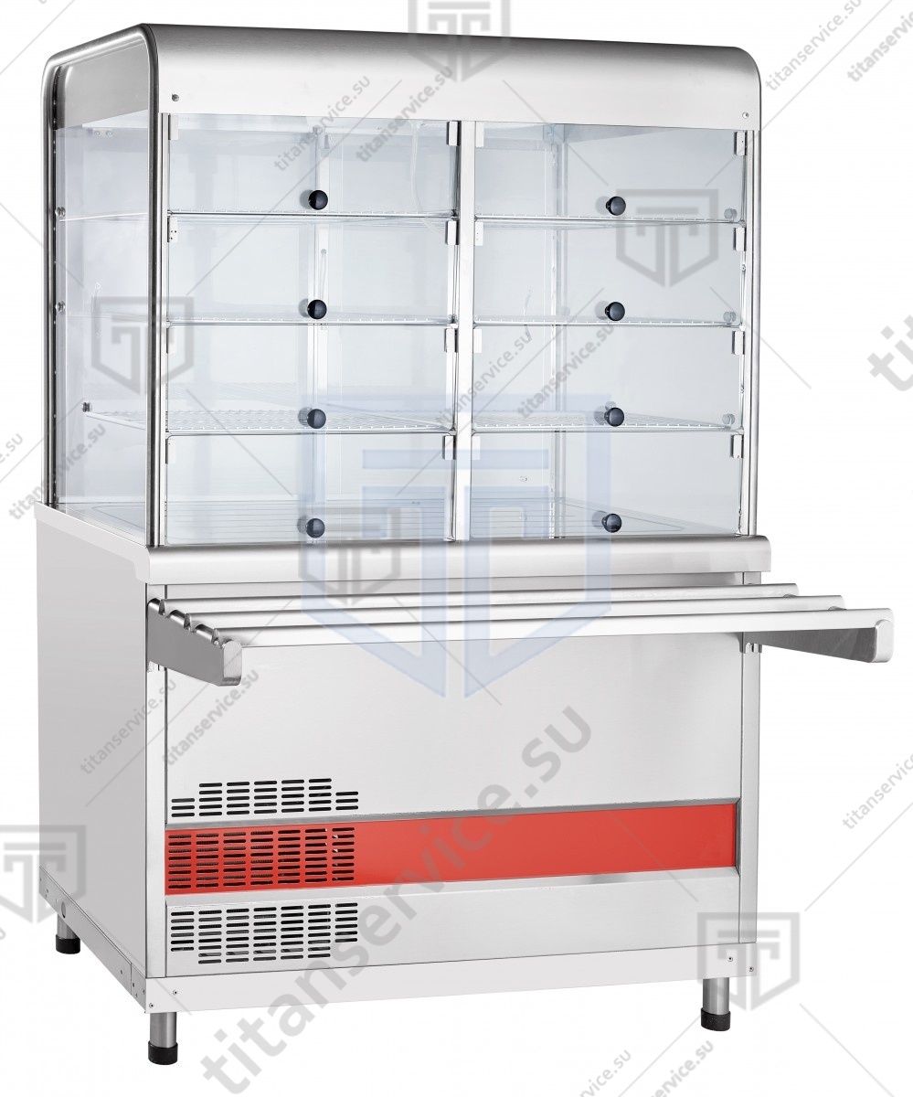 Прилавок-витрина холодильный Abat ПВВ(Н)-70КМ-С-НШ 1374729322 - фото №1