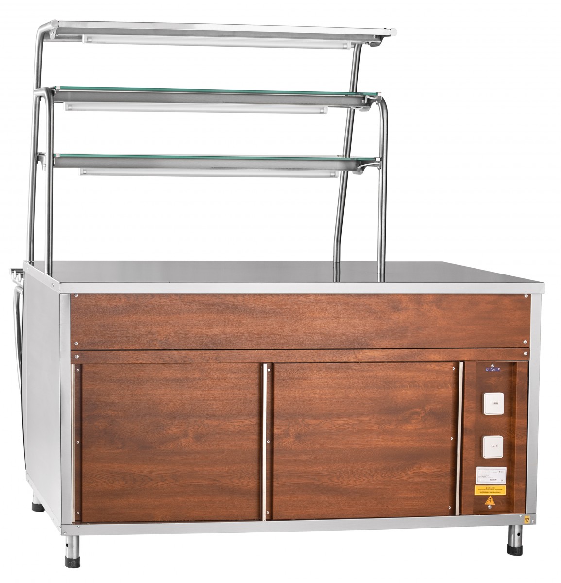 Прилавок горячих напитков ПГН-70Т-01 кашир.