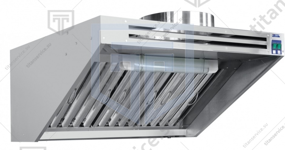 Вентиляционный приточно-вытяжной зонт Abat ЗПВ-900-1,5П - фото №1