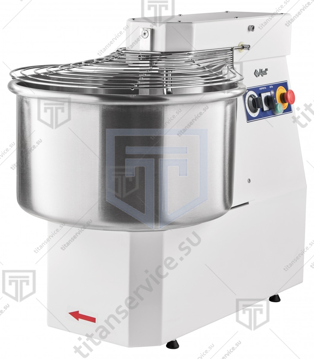 Тестомес спиральный Abat ТМС-60НН-1Р - фото №1