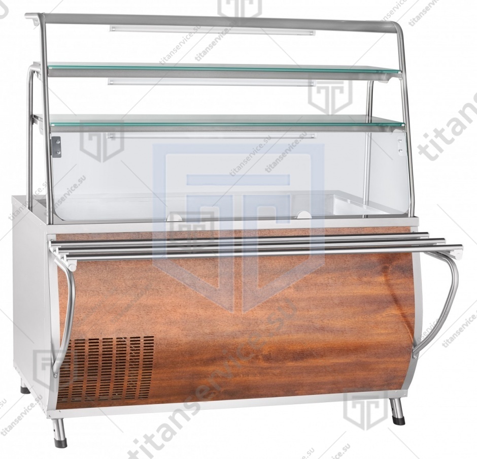 Прилавок холодильный ПВВ(Н)-70Т-01-НШ кашир - фото №2