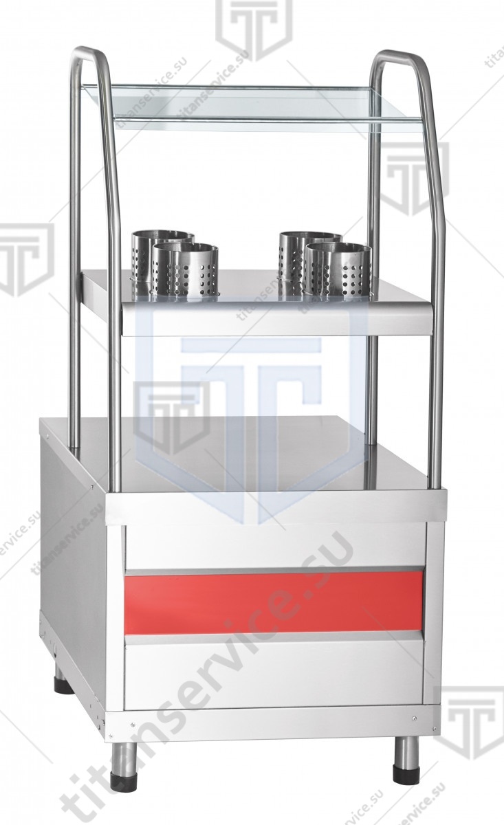 Прилавок для столовых приборов ПСПХ-70КМ - фото №1