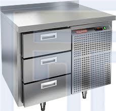 Морозильный стол HICOLD GN 3 BR3 BT - фото №1