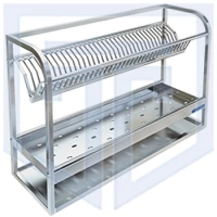Полка настенная Техно-ТТ для сушки посуды ПН-328/900
