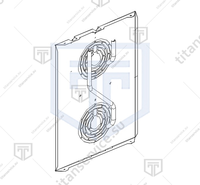 Защита вентилятора 0G1365A0 для XVC 705 UNOX - фото №1