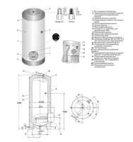 Водонагреватель накопительный напольный Stiebel Eltron SHW 300 S