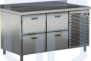 Стол холодильный Cryspi СШC-4,0 GN-1400 - фото №1