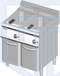 Фритюрница Tecnoinox FRS70G7 - фото №1