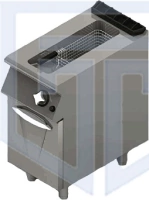 Фритюрница MARENO NF74G15 (газ)