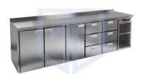 Морозильный стол HICOLD GN 11133 BR2 BT
