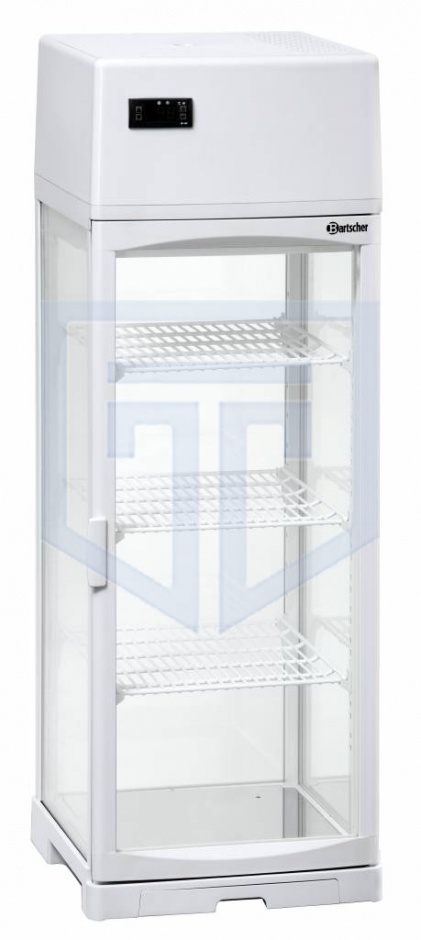 Шкаф-витрина холодильный Bartscher Slim-Line 80L (700180G) - фото №2