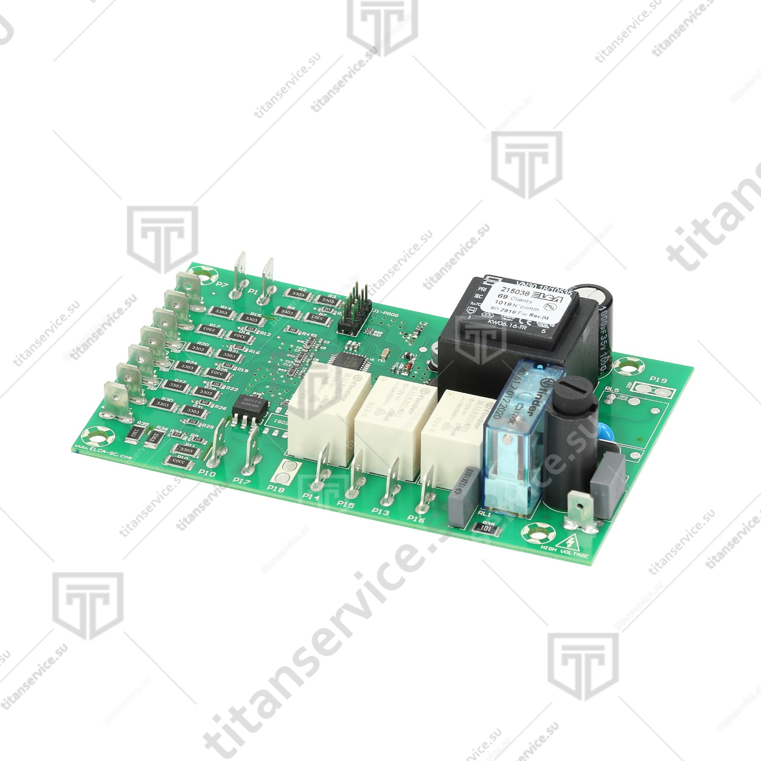 Плата управления для посудомоечной машины Fast 160/161 Elettrobar 215029 - фото №1