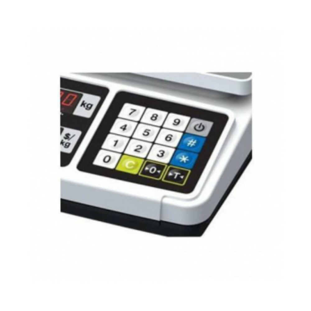 Весы торговые электронные CAS PR-6P (LCD, II) USB - фото №1