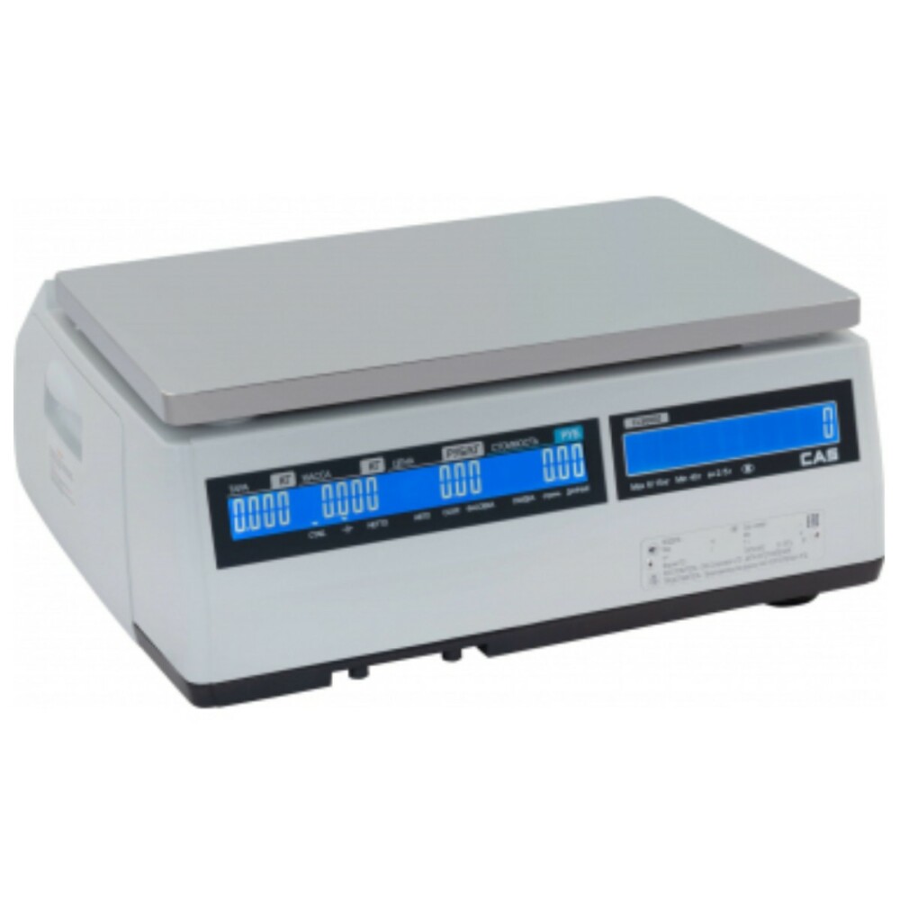 Весы торговые CAS CL5000J-30IB TCP-IP (30 кг) - фото №2