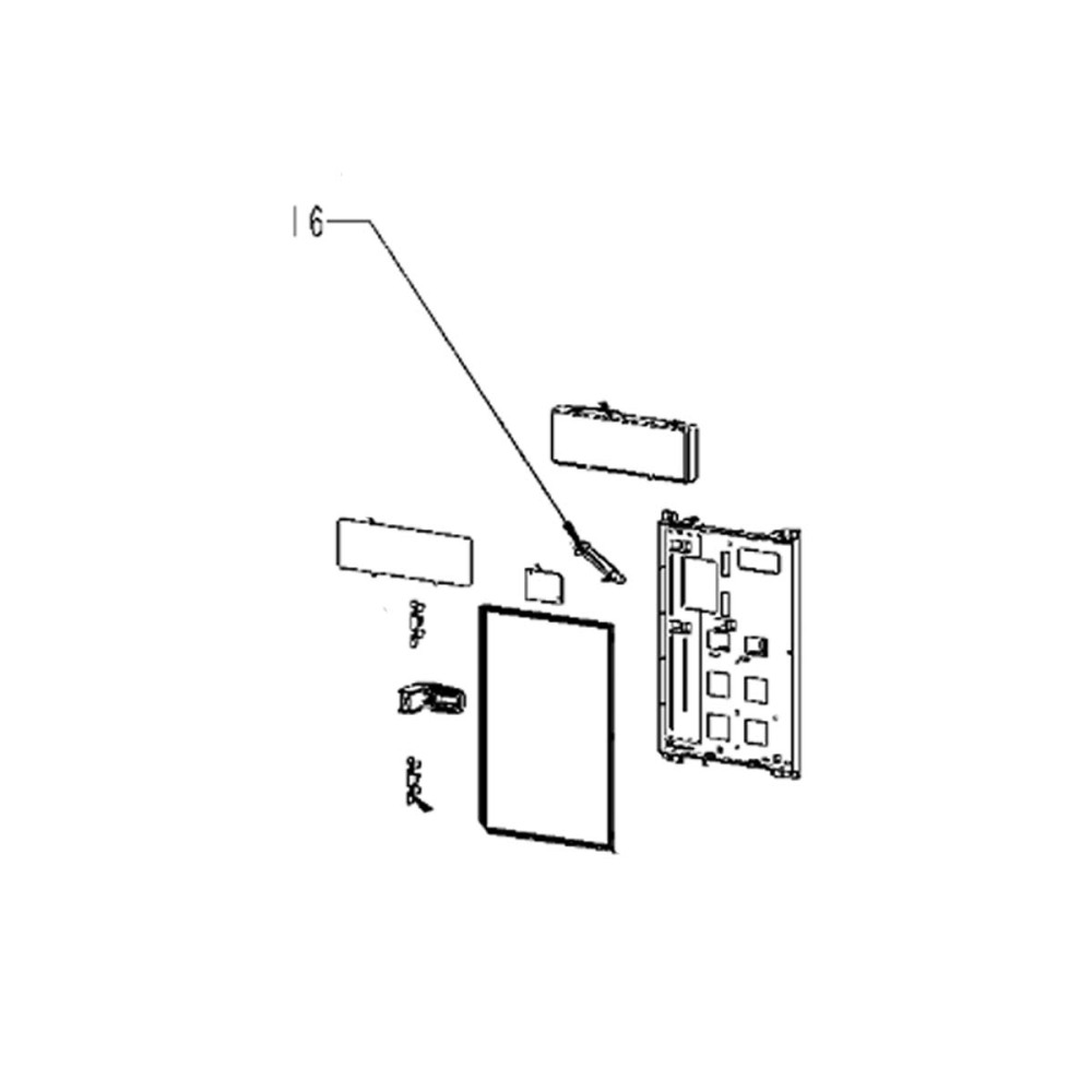 Крепление датчика для пароконвектомата Rational iCombi Pro 16.04.204S - фото №1