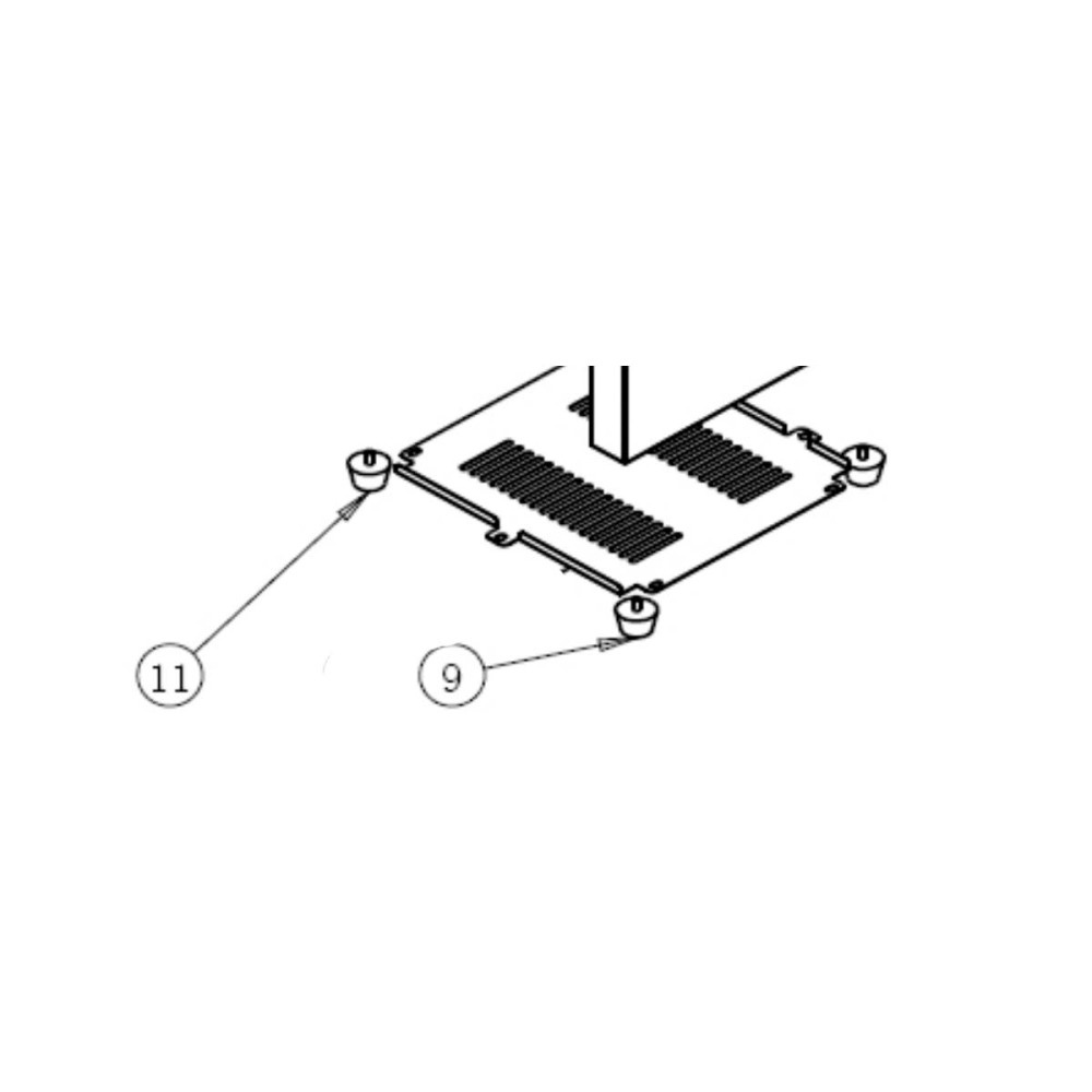 Опора для гриля контактного Viatto VA-CG811 - фото №1