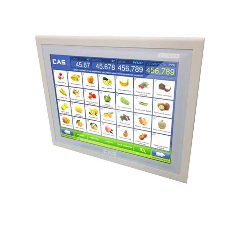 Весы торговые электронные CAS CL7000-15S - фото №4