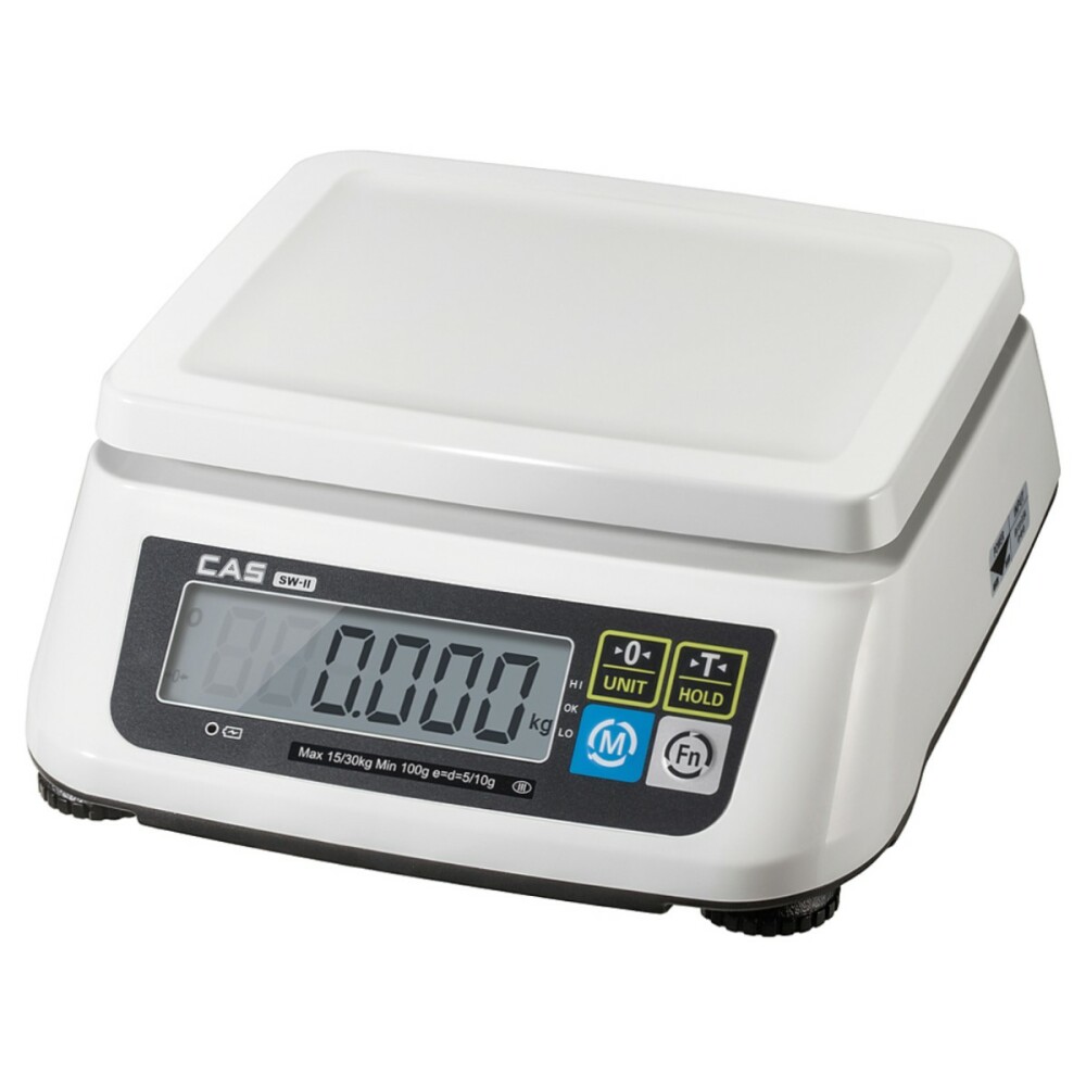 Весы порционные электронные CAS SWN-15 (DD) USB - фото №1