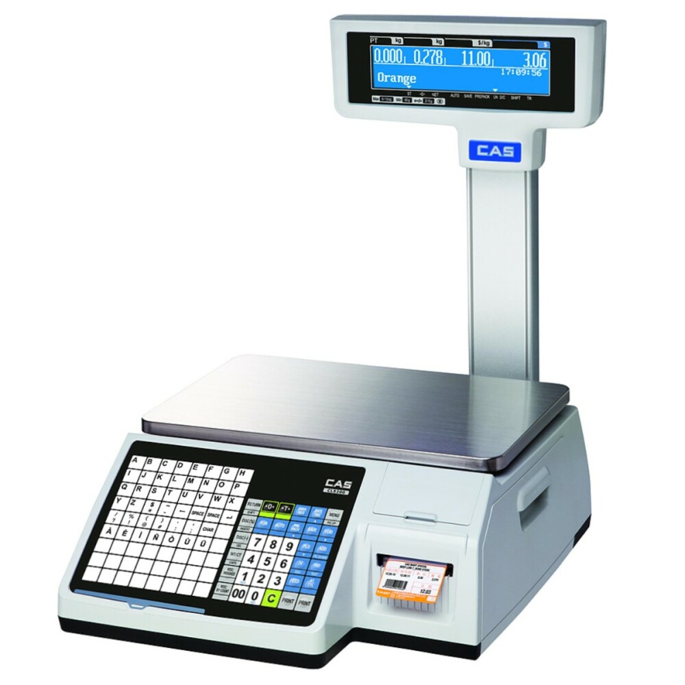 Весы торговые электронные CAS CL3000-15P TCP-IP - фото №1