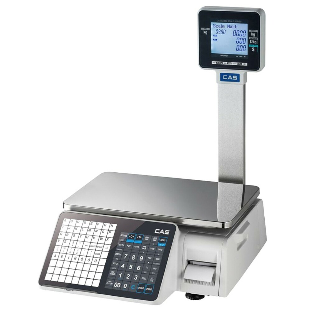 Весы торговые электронные CAS CL3000J-6P TCP-IP - фото №1