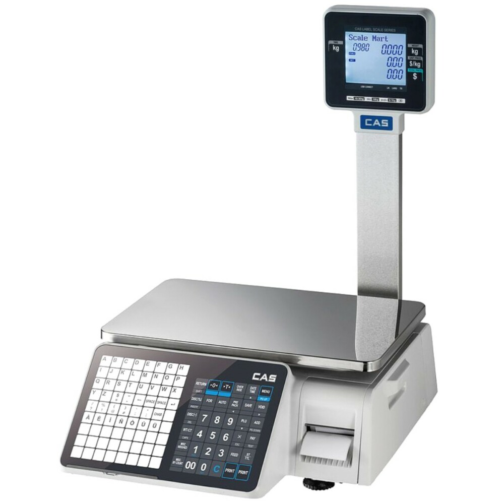 Весы торговые электронные CAS CL3000J-30P TCP-IP - фото №1