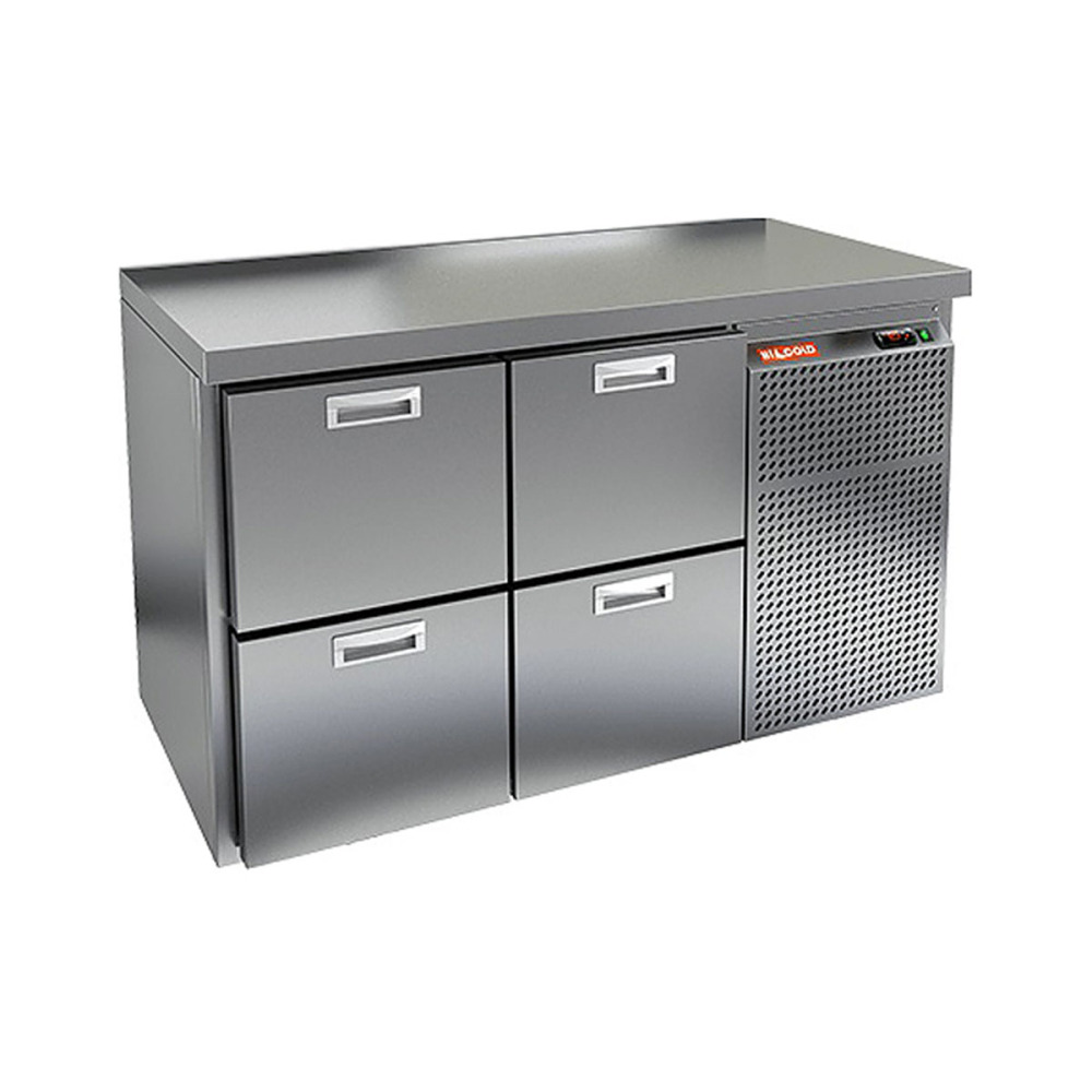 Стол холодильный Hicold GN 22 BR2 TN О M - фото №1