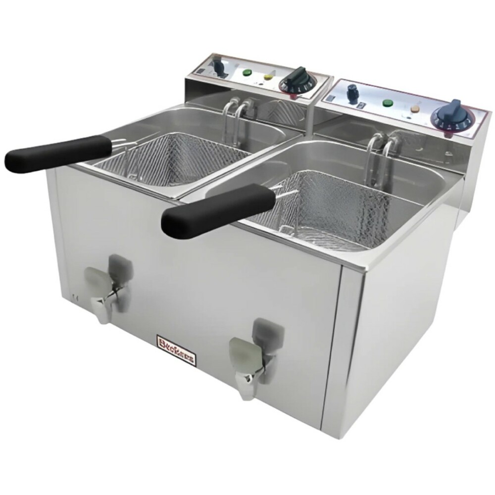 Фритюрница BECKERS FR 8+8 LT - фото №1