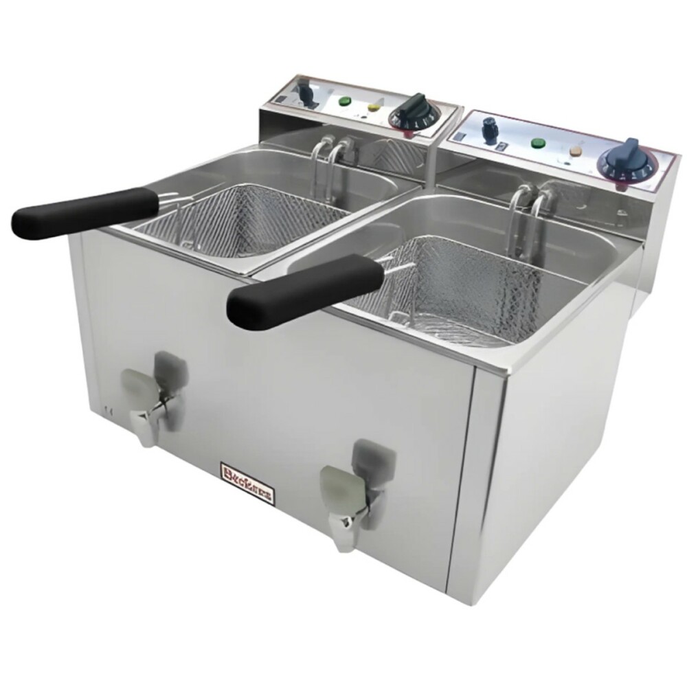Фритюрница BECKERS FR 10+10 LT - фото №1