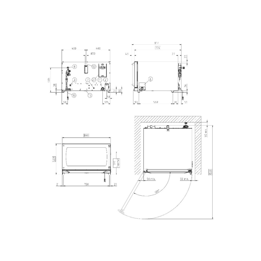 Печь конвекционная Unox XFT 200 - фото №2