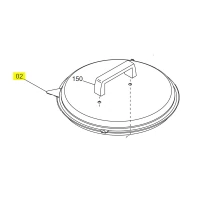 Крышка для картофелечистки Sirman PPJ 10 IV2090610E