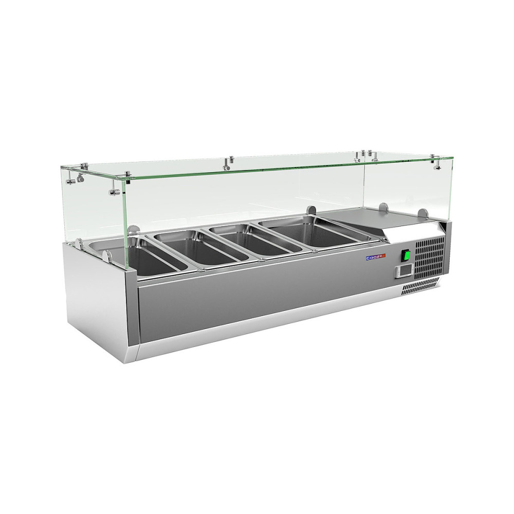 Витрина холодильная настольная Cooleq VRX 1200/380 - фото №1