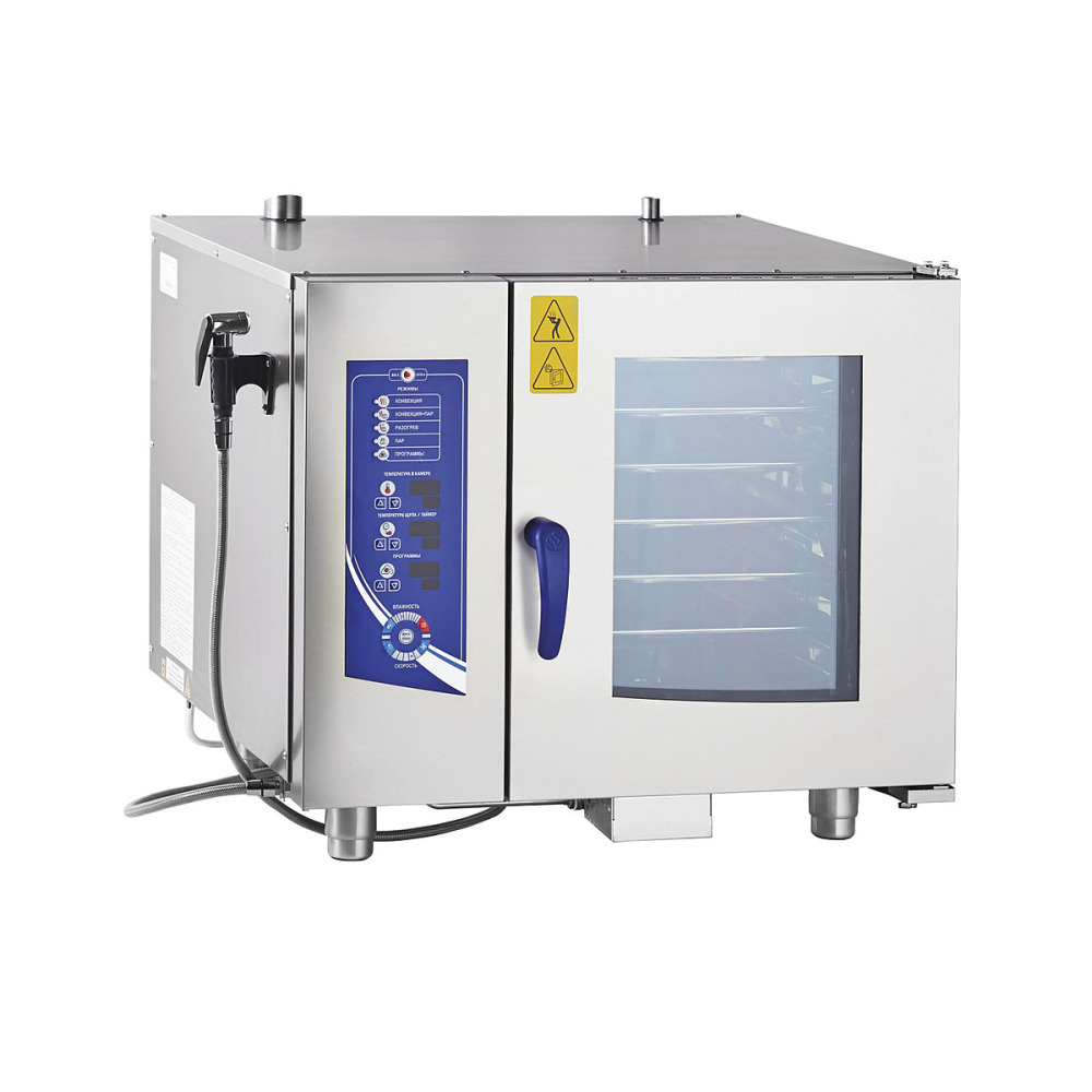 Пароконвектомат Abat ПКА 6-1/1ПМ3-01 - фото №1