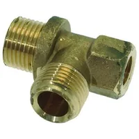 Фитинг-тройник 1/2"M-1/2"M-1/4"F
